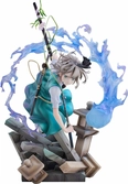Touhou project statuette pvc 1/7 youmu konpaku: half-human half-phantom gardener ver. 28 cm