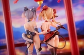 Original character statuetten pvc 1/8 tamano kedama tiffany & chloe 16 cm