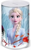 Disney - la reine des neiges 2 - tirelire en métal "blue forest"