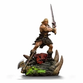 Masters of the universe statuette 1/10 deluxe art scale he-man unleashed 34 cm