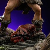 Masters of the universe statuette 1/10 deluxe art scale he-man unleashed 34 cm