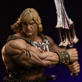 Masters of the universe statuette 1/10 deluxe art scale he-man unleashed 34 cm