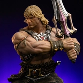 Masters of the universe statuette 1/10 deluxe art scale he-man unleashed 34 cm
