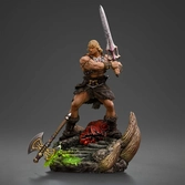 Masters of the universe statuette 1/10 deluxe art scale he-man unleashed 34 cm