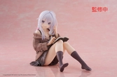 Wandering witch: the journey of elaina statuette pvc desktop cute figure elaina casual clothes ver. 13 cm