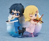 Your lie in april pack 2 mini figurines qset kaori miyazono & kosei arima 9 cm