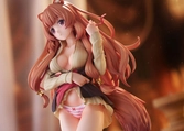 The rising of the shield hero season 3 statuette 1/7 raphtalia body pillow ver. 23 cm