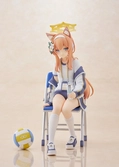 Blue archive statuette pvc 1/7 mari gym uniform memorial lobby ver. 18 cm