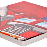 Transformers autobot optimus prime - sous verre carré en céramique