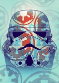 STAR WARS MASKED TROOPER - Magnetic Metal Poster 45x32 - Soldier