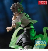 Demon slayer: kimetsu no yaiba statuette pvc xross link anime sanemi shinazugawa hashira training arc 12 cm