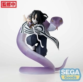 Demon slayer: kimetsu no yaiba statuette pvc xross link anime obanai iguro hashira training arc 14 cm