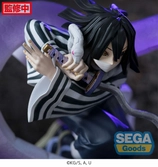 Demon slayer: kimetsu no yaiba statuette pvc xross link anime obanai iguro hashira training arc 14 cm