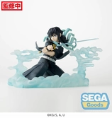 Demon slayer: kimetsu no yaiba statuette pvc xross link anime muichiro tokito hashira training arc 11 cm