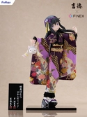 Puella magi madoka magica f:nex statuette pvc 1/4 rebellion madoka kaname japanese doll 45 cm