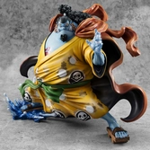 One piece statuette pvc portrait of pirates sa-maximum knight of the sea jinbe limited reprint 25 cm
