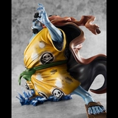 One piece statuette pvc portrait of pirates sa-maximum knight of the sea jinbe limited reprint 25 cm