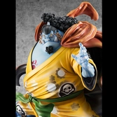 One piece statuette pvc portrait of pirates sa-maximum knight of the sea jinbe limited reprint 25 cm