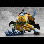 One piece statuette pvc portrait of pirates sa-maximum knight of the sea jinbe limited reprint 25 cm