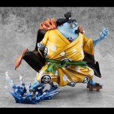 One piece statuette pvc portrait of pirates sa-maximum knight of the sea jinbe limited reprint 25 cm