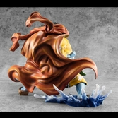 One piece statuette pvc portrait of pirates sa-maximum knight of the sea jinbe limited reprint 25 cm