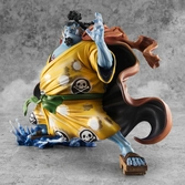 One piece statuette pvc portrait of pirates sa-maximum knight of the sea jinbe limited reprint 25 cm