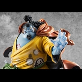 One piece statuette pvc portrait of pirates sa-maximum knight of the sea jinbe limited reprint 25 cm