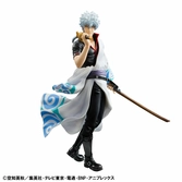 Gintama série g.e.m. statuette pvc 1/8 gintoki sakata benizakura 20th anniversary ver. 22 cm