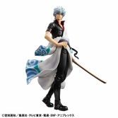 Gintama série g.e.m. statuette pvc 1/8 gintoki sakata benizakura 20th anniversary ver. 22 cm