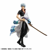 Gintama série g.e.m. statuette pvc 1/8 gintoki sakata benizakura 20th anniversary ver. 22 cm