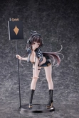 Original character statuette pvc 1/4 racing girl kurumizawa 43 cm