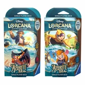 Disney lorcana tcg présentoir decks de démarrage azurite sea (8) anglais