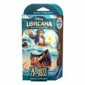Disney lorcana tcg présentoir decks de démarrage azurite sea (8) anglais