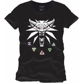 THE WITCHER - T-Shirt Symbol (S)
