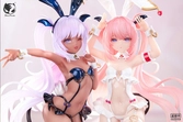 Original character statuetten pvc 1/6 lulumu & kulomu illustration by tamano kedama 27 cm