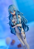 Rebuild of evangelion statuette pvc pop up parade rei ayanami: long hair ver. (3rd-run) 17 cm