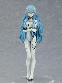 Rebuild of evangelion statuette pvc pop up parade rei ayanami: long hair ver. (3rd-run) 17 cm