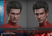 The amazing spider-man figurine movie masterpiece 1/6 spider-man (deluxe version) 30 cm