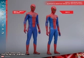 The amazing spider-man figurine movie masterpiece 1/6 spider-man (deluxe version) 30 cm