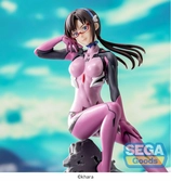 Evangelion: 3.0+1.0 thrice upon a time statuette luminasta pvc mari makinami illustrious vignetteum 30th anniversary ver. 18 cm