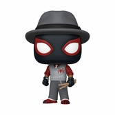 Spiderman 2 pop! games vinyl figurine city sounds miles 9 cm