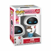 Wall-e valentines pop! disney vinyl figurine eve 9 cm