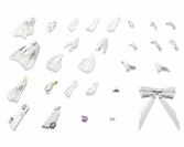 Kotobukiya m.s.g. accessoires mecha supply y32 expansion armor type e dress ver. white