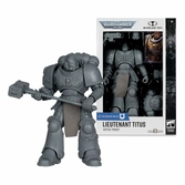 Warhammer 40,000 figurine ultramarines: lieutenant titus (artist proof) 18 cm