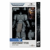 Warhammer 40,000 figurine ultramarines: lieutenant titus (artist proof) 18 cm