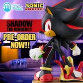 Shadow the hedgehog fig. 10 cm sonic the thedgehog palverse pale
