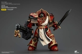 Warhammer the horus heresy figurine 1/18 blood angels crimson paladins squad crimson paladin with iliastus assault cannon 14 cm