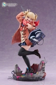 My hero academia statuette pvc 1/7 himiko toga duffel coat ver. 27 cm