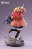 My hero academia statuette pvc 1/7 himiko toga duffel coat ver. 27 cm