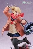 My hero academia statuette pvc 1/7 himiko toga duffel coat ver. 27 cm